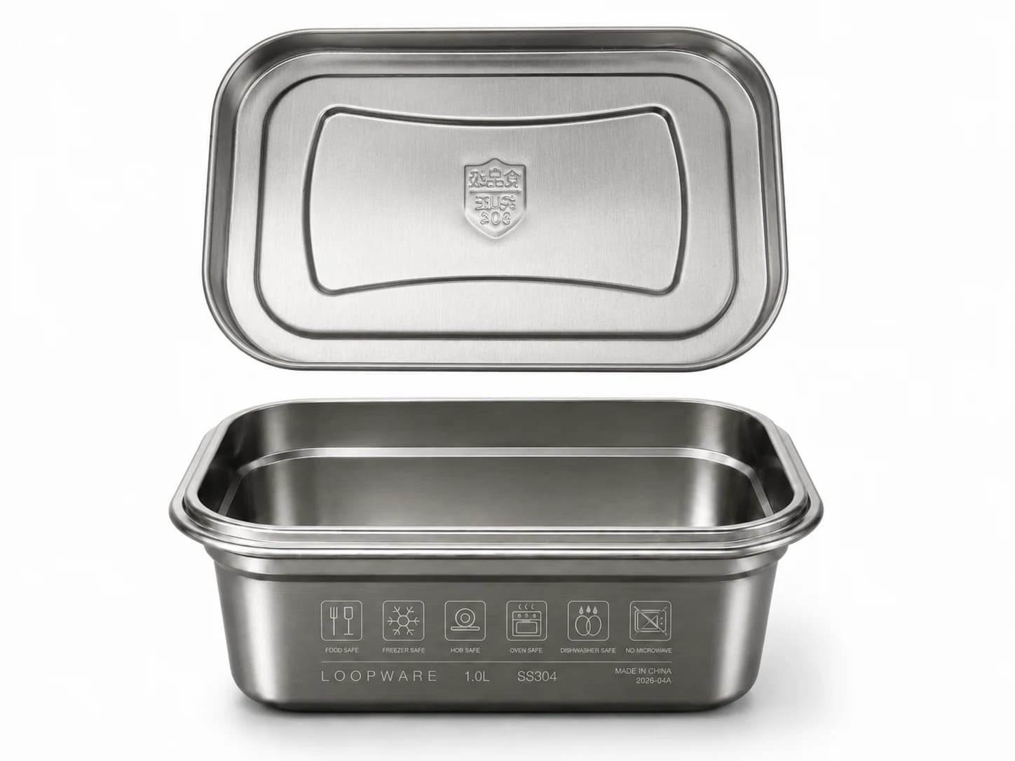 Loopware container ready for cold storage